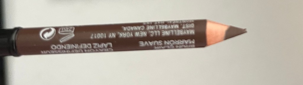 Maybelline Brow Precise Pencil in Soft Brown.