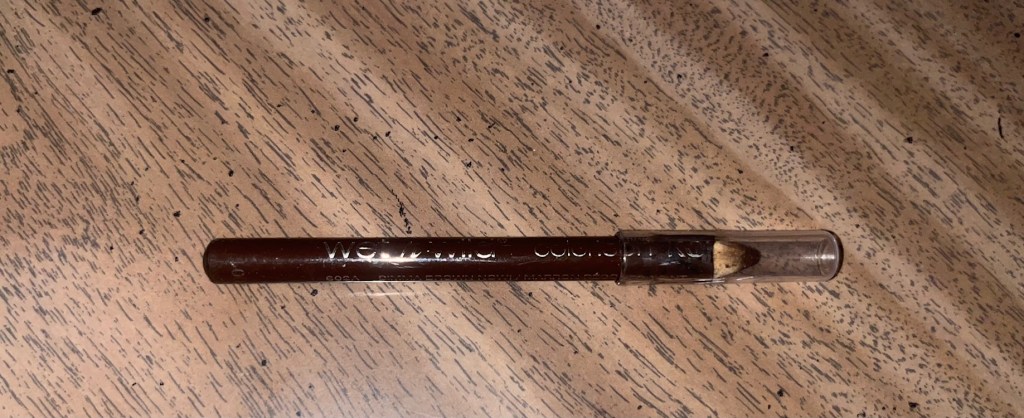 Wet n wild eyeliner Kohl in the color Simma Brown Now.