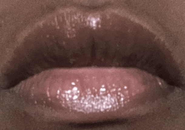 E.l.f. Honey Talks on brown skin.