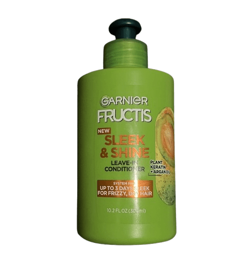 Garnier Fructis Sleek and Shine Leave-in Conditioner bottle